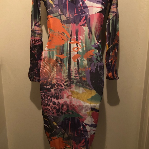 Jubz long sleeve BodyCon Dress - Picture 2 of 3